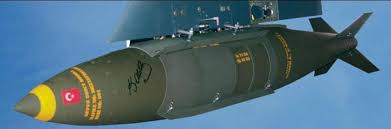 Military club - النادي العسكري - القنبلة التركية الصنع MK-84 هي قنبلة مشتقة من سلسلة قنابل Mark الأمريكية تصنعها تركية محليا بواسطة مؤسسة Tübitak sag للتطوير.. يبلغ وزن هذه القنبلة الطن تقريبا..