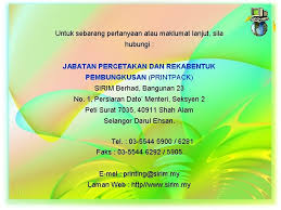 Joy jacqueline pereira institut alam sekitar & pembangunan (lestari) universiti kebangsaan untuk keterangan mengenai penyelidikan sisa pembinaan kayu, sila hubungi: Disediakan Oleh Jabatan Percetakan Rekabentuk Pembungkusan Printpack Sirim
