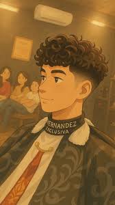 SE ABURRIÓ DEL CABELLO LISO 😳, Observa cómo cambió🥵👇🏻👇🏻, #rizos  #rizosperfectos #cambiodelook #cortedepelo #barbero #barbería #viral  #parati #losmuermos #chile