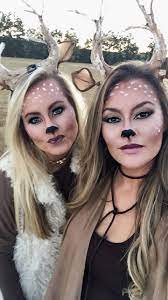 Deer Make Up Diy Antlers Ears Deer Makeup Antlers Fawn Shannanicoledesign Cute Halloween Makeup Halloween Costumes Makeup Cute Halloween Costumes