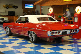 1968 68 chevy chevrolet impala custom barn find 1/64 scale diecast model car. 1968 Chevrolet Impala Convertible Ls Resto Mod Red White A E Classic Cars