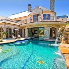 Aboveground pools have never been known for high style. Big Dream House With Pool Novocom Top