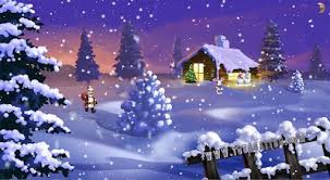 Fond D Ecran Pere Noel Dessin Anime Paysage Noel Fond Ecran Noel Belles Images De Noel