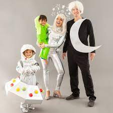 Maybe you would like to learn more about one of these? This Space Inspired Family Halloween Costume Is Out Of This World Family Halloween Costumes Space Halloween Costume Family Costumes
