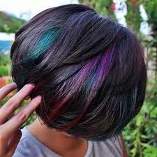 While wearing the hair my advice for a client looking to get peekaboo highlights who has never gotten them before would be to do it! Get Crazy Creative With These 50 Peekaboo Highlights Ideas Hair Motive