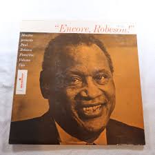 Paul Robeson Encore Robeson Record Album Vinyl LP