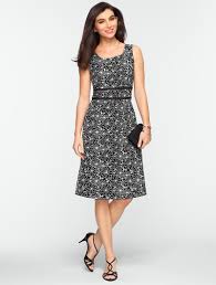 Talbots Embroidered Daisy Dress Dresses Misses Best Casual Dresses Dresses Clothes For Women