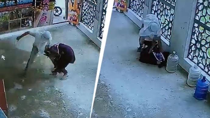 Faridabad School Teacher Stabbed to Death After 27 Knife Attacks, CCTV Captures Brutal Murder