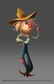 See more ideas about wizard of oz, scarecrow, wizard. Artstation Scarecrow Character Painting Wizard Of Oz Veronica Kosowski