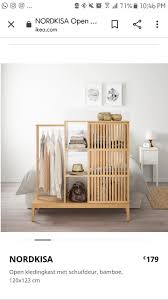 Https Www Ikea Com Be Nl P Nordkisa Open Kledingkast Met Schuifdeur Bamboe 30439476 In 2020 Home Home Decor Ikea