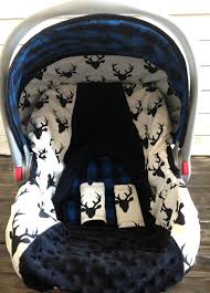 Boy Carseat Cover Carseat Canopy Custom Deer Blue Plaid 5 Etsy Car Seats Baby Car Seats Trendy Baby Nursery