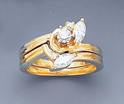 1970 S Wedding Ring Sets Gold 13mm Wide And With 0 75ct Diamond Lady S Bridal Wedding Ring Set Wedding Ring Sets Wedding Rings Vintage Wedding Rings