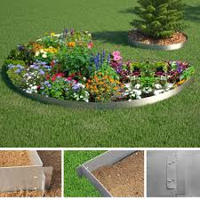 Rasenkante 30m 100x18cm Verzinkt Beeteinfassung Beetumrandung Mahkante Metall Palisade Beetumrandung Beeteinfassung Rasenkanten
