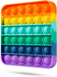 Play the popular pop it fidget game online! Pop It Rainbow Tray Sensory Stress Relief Push Pop Bubble Fidget Toy Pop It Uk