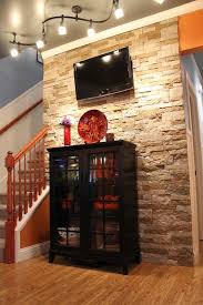 Diy Stone Accent Wall Concrete Masonry Diy Products Stone Accent Walls Home Accent Walls In Living Room