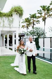 The highest happiness on earth is the happiness of marriage. Tropical Bali Wedding For These Best Friends Turned Soul Mates Ruffled