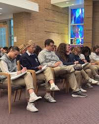 TONIGHT: Join Mr. Hausser and his Government class at the Election Night  Potluck from 6-8pm in St. Joseph's Commons. Bring your favorite food item  to share and watch as the results pour