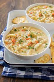Creamy Chicken Noodle Soup Recipe Soup Recipes Chicken Noodle Creamy Chicken Noodle Soup Chicken Noodle Soup Homemade