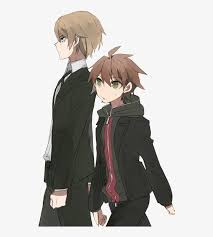 The end of hope's peak high school, and danganronpa 2.5: Naklejka Byakuya Togami X Makoto Naegi Danganronpa Png Image Transparent Png Free Download On Seekpng