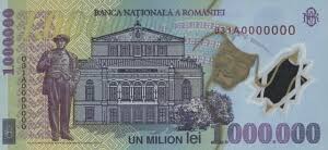 1 mdl = usd 0,0567. Banca NaÅ£ionalÄƒ A Romaniei Bancnota De 1 000 000 Lei