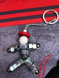 Vous aimez notre article ? Porte Cle Bonhomme Qui A Pete Un Boulon Fete Des Peres Porte Cle Porte Clef