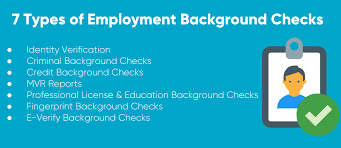 7 Types Of Background Checks For Pre Employment Screening