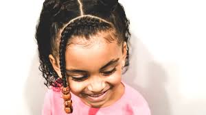 Now, this is actually the first sample graphic: Easy Beginner Pinterest Inspired Pigtail Hairstyle Tutorial For Curly Short Biracial Toddler In 4k Youtube