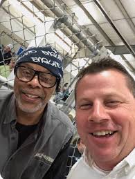 Dwayne Glemser, manager of Les Schwab Tire Center, just purchased 4 pigs  for UGM! Thank you, Dwayne! (Dwayne is pictured here