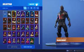 Is part of the fort knights set. Fortnite Black Knight Rare Skins Ebay Blackest Knight Fortnite Video Game Sales