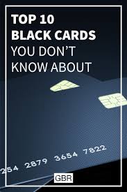 Looking for a business credit card? Top 10 Most Exclusive Black Cards You Didn T Know About Secure Credit Card Small Business Credit Cards Business Credit Cards