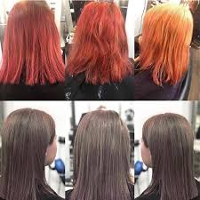 Hair this vivid can sometimes be difficult to maintain, so we recommend swapping out your regular shampoo and conditioner for the matrix. How To Dye Your Hair Ash Brown Starting From A Red Color