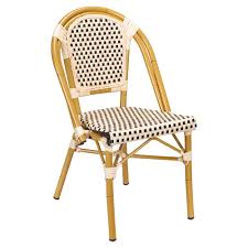 Check out big lots for outdoor and indoor folding chairs at discounted prices. Aluminum Bamboo Patio Chair With Black Cream Rattan