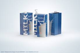 3d Model Of Tetrapak Brik Mid 1000ml With Lightcap 24 Opening 3d Model Tetra Pak Paks