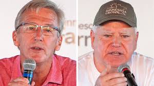 At State Fair, Walz, Jensen try to make campaigns stick