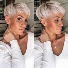 And it certainly paid off. 32 Perfect Hairstyles For Round Face Women In 2021 Hairstyles For Round Faces Short Shaved Hairstyles Short Hair Styles