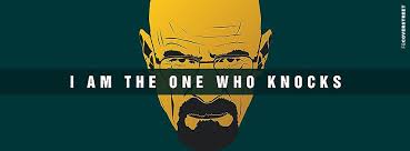 Download This High Quality Breaking Bad Heisenberg I Am The One Who Knocks Quote Facebook Cover Here On Fb Co Facebook Cover Quotes Facebook Cover Breaking Bad