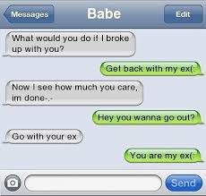 Breaking Up Via Text Message Funny Breakup Texts Funny Texts Jokes Funny Questions