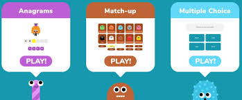Teachers can manually enter word lists (or similar straightforward content) or upload. Educandy Portaileduc