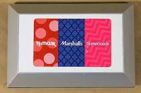 Check out the homegoods gift card balance page for all verification options. T J Max Marshals Homegoods Gift Card 140 55 Balance 20540 541700666