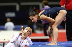 Aly raisman is an american gymnast who had been both a member and the captain of the 2012 'fierce five', and 2016 'final five' us women's olympic gymnastics team. Aly Raisman U S Gymnast Stays Calm Under Pressure The New York Times