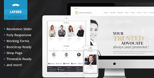 Lawyers Attorneys Legal Template Attorneys Website Template Design Office Templates