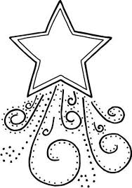 Estrellas De Navidad Para Colorear
