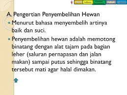 Maybe you would like to learn more about one of these? Ketentuan Penyembelihan Ppt Download