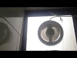 window mount exhaust fan in my kitchen