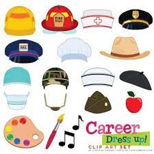Fun Career Job Clip Art That Can Be Layered On Top Of Student Photos Or Used For Other Activitie Community Helpers Preschool Clip Art Community Helpers Theme