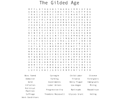 Use it or lose it they say, and that is certainly true when it comes to cognitive ability. The Gilded Age Worksheet Answers Ivuyteq