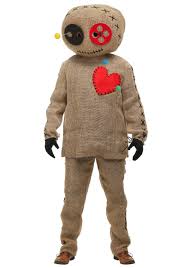 Adult Burlap Voodoo Doll Plus Size Costume