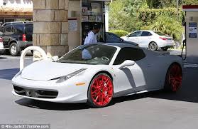 Amber Rose Blac Chyna Cars Tyga And Amber Rose Feud Over Ferrari He Gave Kylie Jenner For 18th Super Cars Car Fancy Cars
