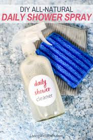 This Simple Diy Shower Cleaner Will Keep Your Tub Clean Mildew Free Homemade Shower Spray Shower Cleaner Diy Shower Cleaner