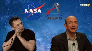 Jun 07, 2021 · science jeff bezos will blast into space on his company's first crewed flight the rocket is set to liftoff on july 20 — the 52nd anniversary of the apollo 11 moon landing. Nasa Contract Ignites Jeff Bezos And Elon Musk Feud As They Vie For Space Supremacy Technology News Firstpost